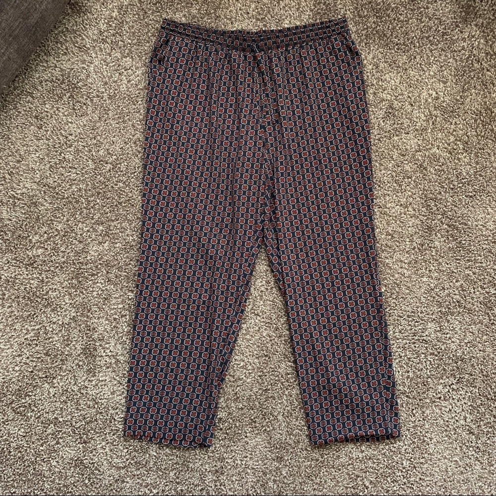 Lane Bryant Soft Patterned Drawstring Pants